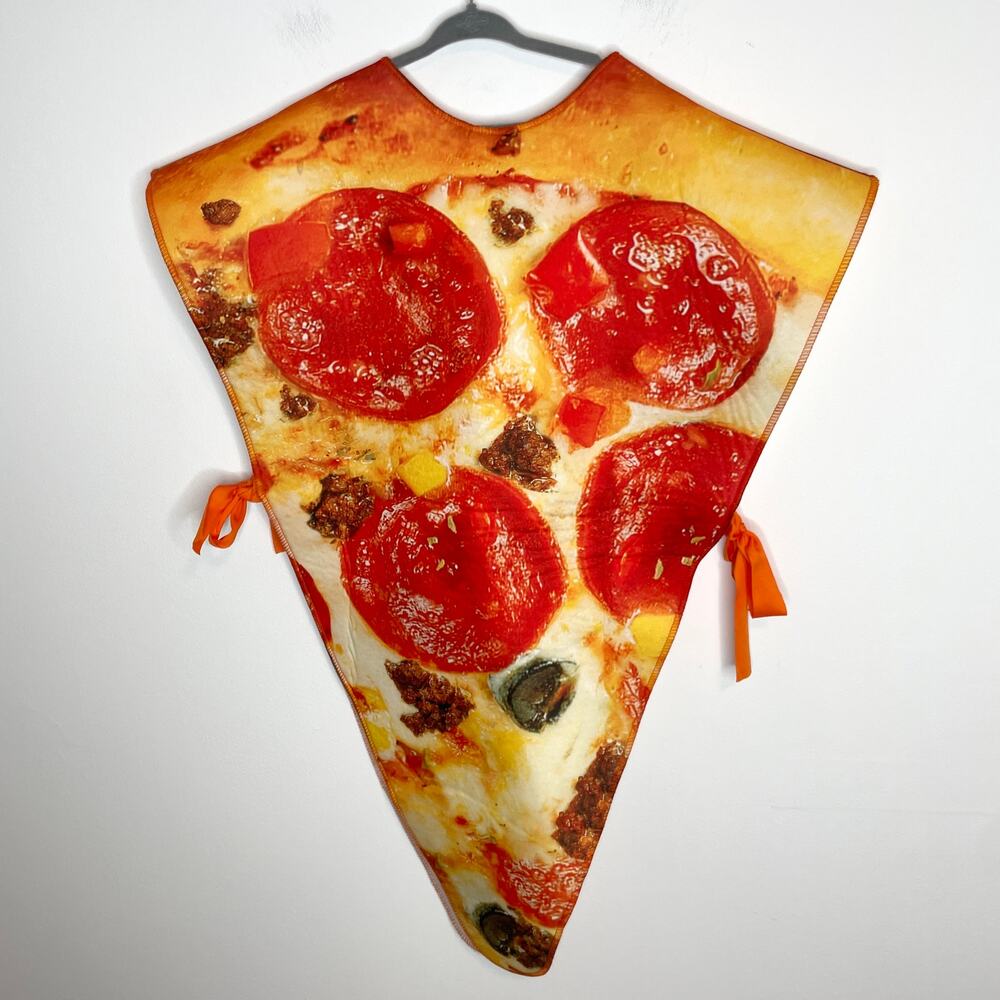 Spooktacular Creations Kids Unisex Pepperoni Pizza Costume Size Small 5-7 - Picture 4 of 11